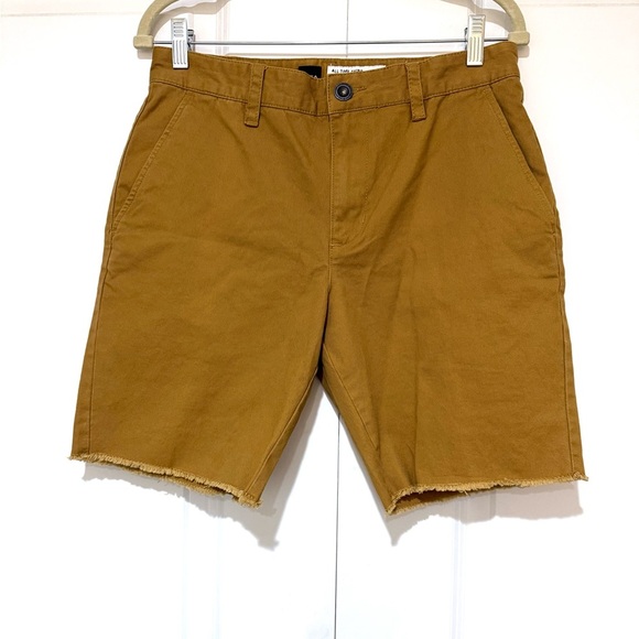 RVCA ALL Time Chino cutoff Shorts Mens Size 30 Outdoor Skateboard NWOT - Picture 4 of 5